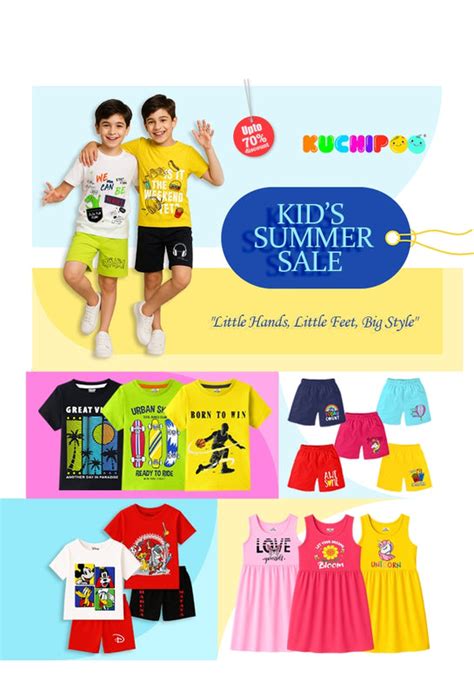A Complete range for Kids clothing – Kuchipoo
