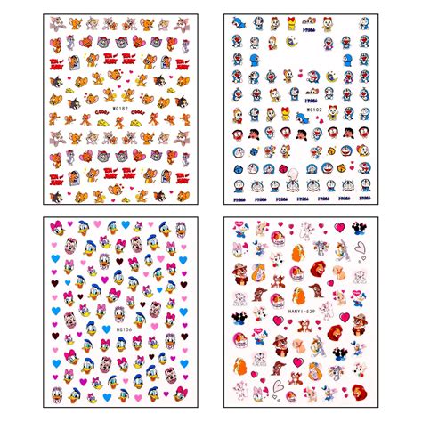 BEROMT NAIL STICKERS KIDS - BNS777KD Any Random 3 : Amazon.in: Beauty