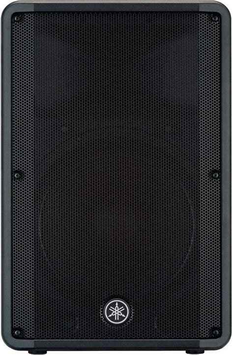 Yamaha DBR12 (12") Powered Speakers 1000 watts Auxiliary (Black ...