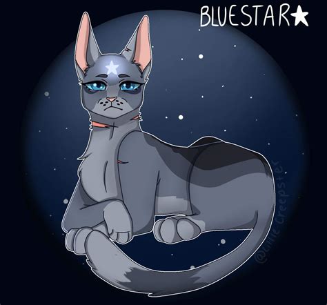 Warrior Cat Drawings Bluestar