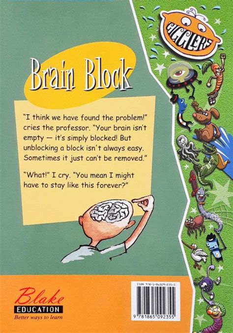 Gigglers Green Brain Block – Books and You