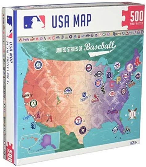Buy MasterPieces MLB Map Puzzle 500 Piece Online at Low Prices in India ...