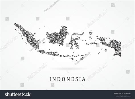 Indonesia Map World Map Vector Template Stock Vector Royalty Free Stock Vector Indonesia Map ...