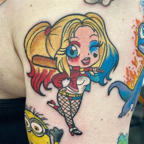 24 Harley Quinn Tattoos for Comic Lovers in 2021 - Page 3 of 5 - Small ...