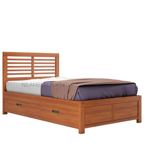 CAROLINE TEAK WOOD BED COT