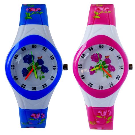 VITREND (R-TM) New Model Trendy Flower Design Kids Analog Watches- for ...