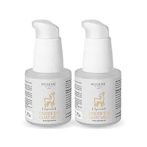 Nuskhe By Paras | Under Eye Goat Milk | Puffy Eyes (PACK OF 2) | 20 ...