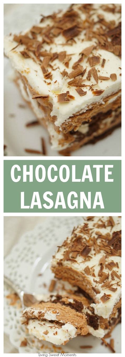Delicious Chocolate Lasagna Recipe   Living Sweet Moments