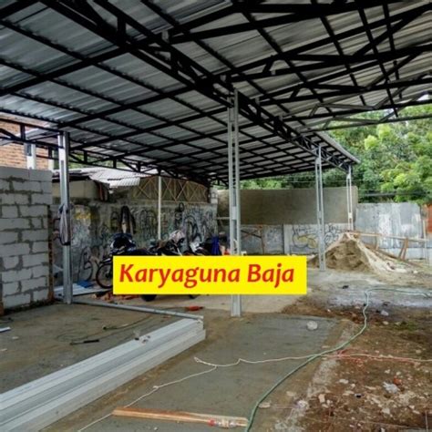 Jual KANOPI BAJA RINGAN ATAP SPANDEK RAD KEDOYA TAHAP 2 - Kota ...