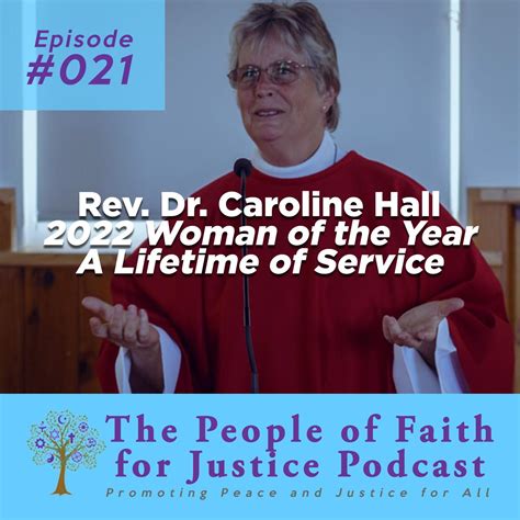 Rev. Dr. Caroline Hall - 2022 Woman of the Year - A Lifetime of Service - 021 | Listen Notes
