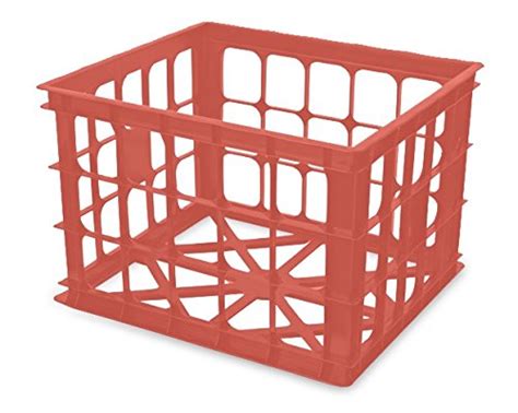 Homz File Crate Storage Bin, 14" X 15.5" X 11", Orange, 6-Pack : Amazon ...