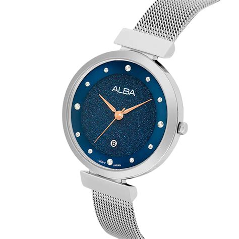 ALBA Blue Shimmer Ladies Watch AH7CA3X1 – Sai Creations Watches