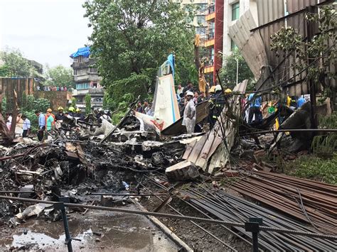 Chartered Plane Crashes in Mumbai, Five Dead