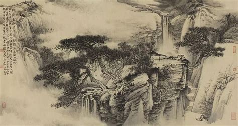 国画山水基础教程—云，水，树的画法-搜狐大视野-搜狐新闻