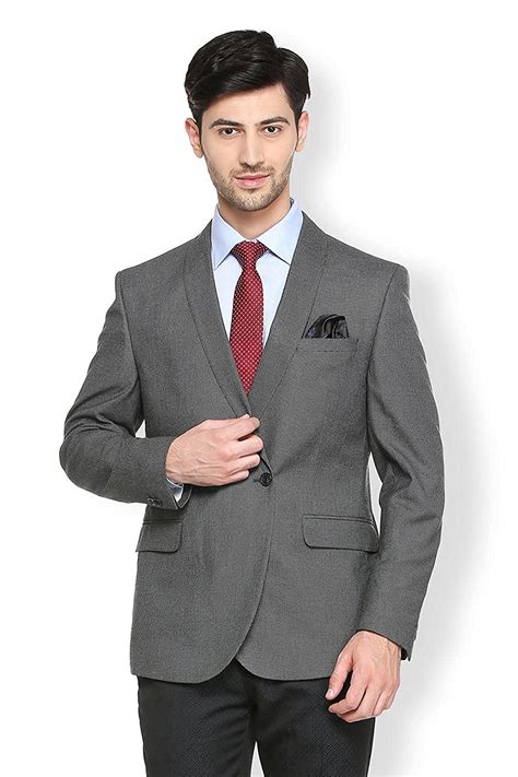 Vdot Men's Shawl CollarSlim Fit Blazer(VDBZESLFS43643_Black_44 ...