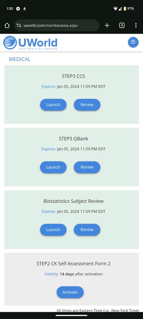 Selling Uworld Step 3, CCS, Qbank, Biostats, and one Step 2CK self ...