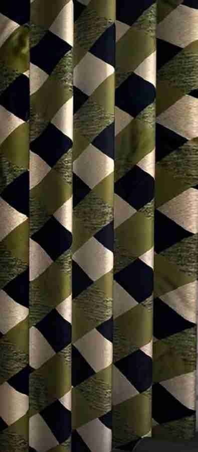 MRV Textile 153 cm (5 ft) Polyester Semi Transparent Window Curtain ...