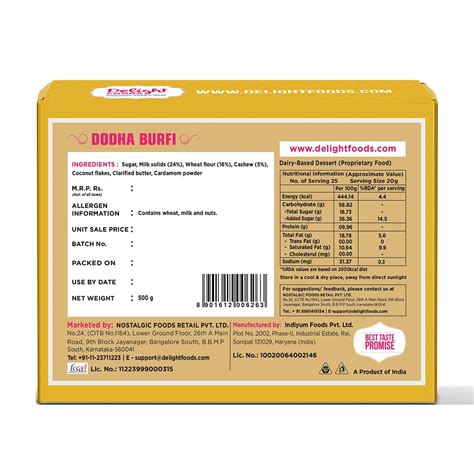 Buy Dodha Barfi Online | Authentic Punjabi Sweet with Dry Fruits ...