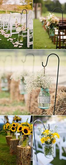 Outside Country Wedding Ideas by Rustic Wedding Ideas 30 Ways To Use Jars Outside Country Wedding Ideas
