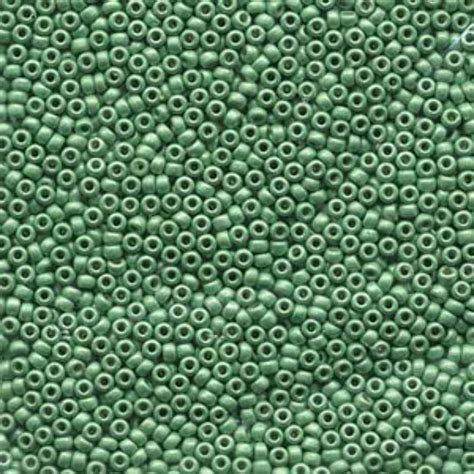 Duracoat Galvanized Matte Dark Mint Green Miyuki Seed Beads 11/0 11 ...