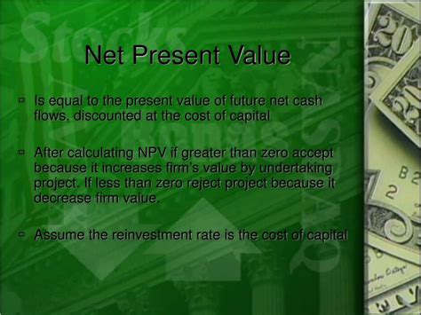 Net Present Value Explained 的图像结果