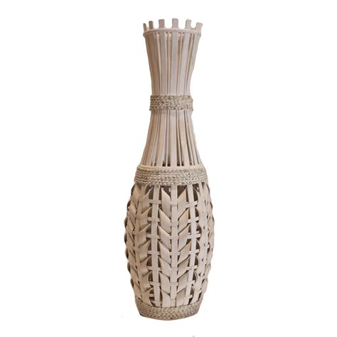 Wicker Floor Vase – Wedding Rentals Are My Forte