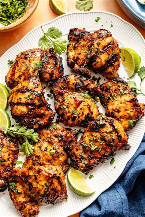 Smoky Chipotle Lime Marinated Chicken - The Defined Dish