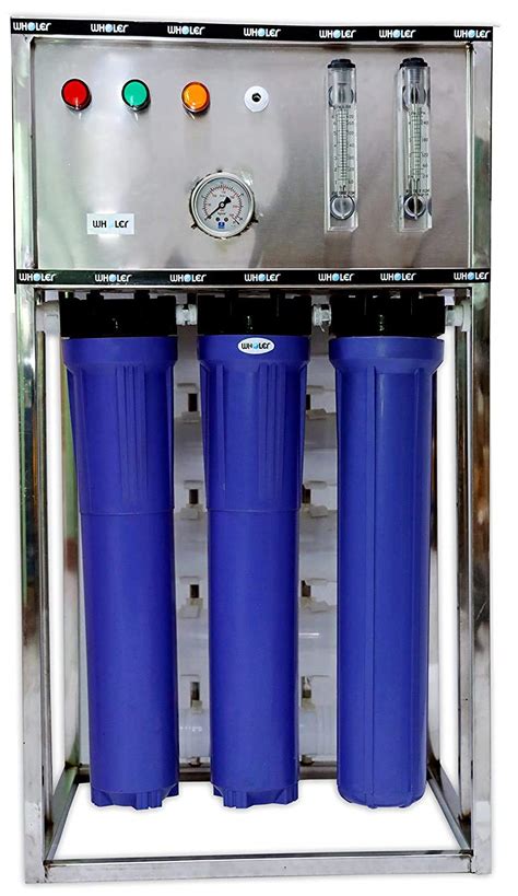 WHOLER 200 LPH Commercial RO Water Purifier Plant, 200 Liter with Auto ...