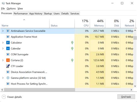 Msmpeng.exe Antimalware Service Executable 10 的图像结果