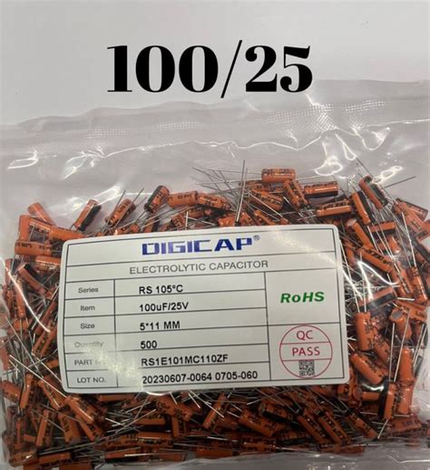 100 MFD - 25 VDC Orange Capacitor Manufacturer, Supplier from Mumbai