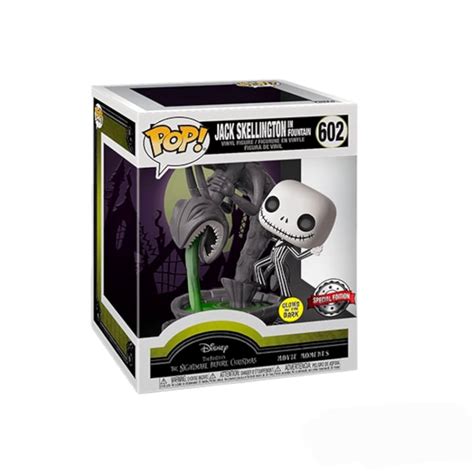 Funko Pop Disney - Jack Skellington In Fountain 602 Glows In The Dark