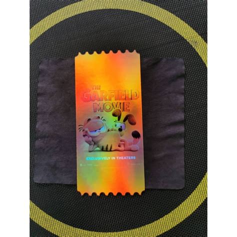 SF COLLECTTIBLE TICKET สำหรับนักสะสม "The Garfield Movie" | Shopee Thailand