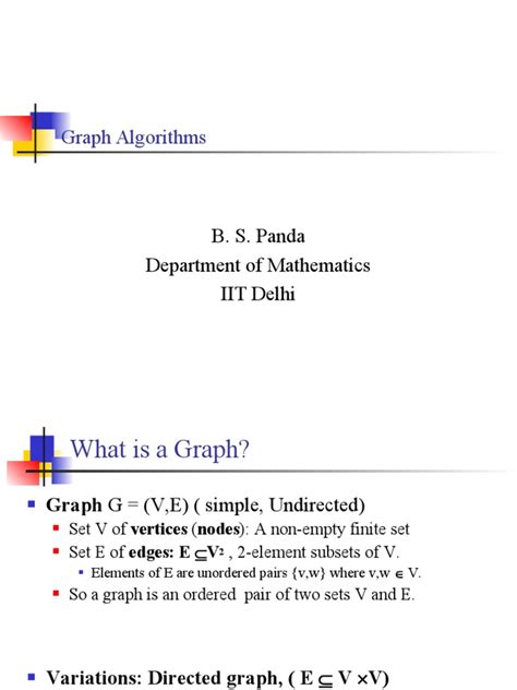 Graph Algorithms | PDF | Vertex (Graph Theory) | Algorithms And Data Structures