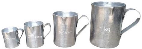 SBI Milk Measuring Set Milk/Oil/Liquid Measuring Heavy duty Aluminium ...
