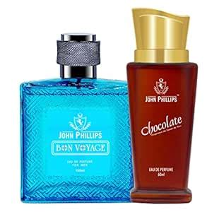 Buy John Phillips Men & Women BON VOYAGE & CHOCOLATE | Long Lasting ...