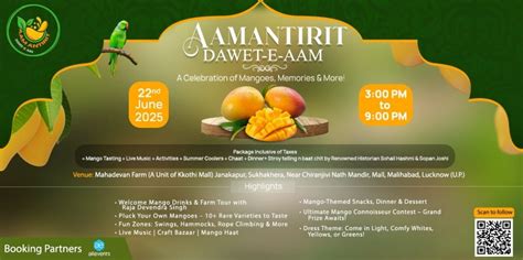 Aamantirit Dawet-e-Aam (Mango Festival) By Kkothi Mall, Mahadevan Farms ...