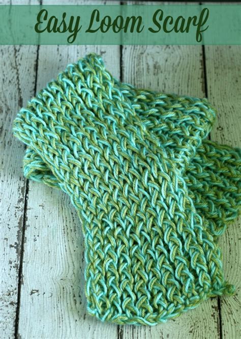 Image result for Long Loom Scarf Pattern