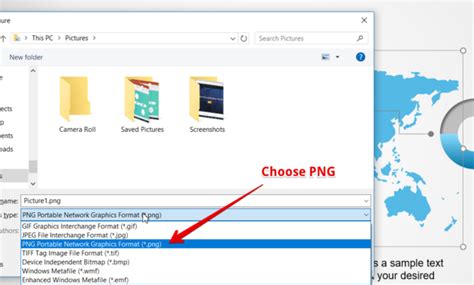 Save PowerPoint Transparent Background HTML 的图像结果