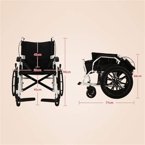 Buy Wheelchair Foldable Wheelchair Elderly Light Portable Ultra Light ...