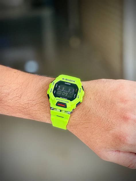 Casio G-Shock GBD-200-9DR Neon Green Digital Watch