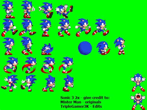 Sonic 3 Hd Sprites