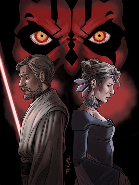 Obi-Wan and Satine by Megan Levens : r/ImaginaryJedi