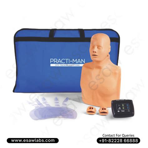 Practiman Electronic – Advanced Adult/Child CPR Training Manikin with