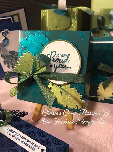 Peacock Gift Box Tutorial 的图像结果