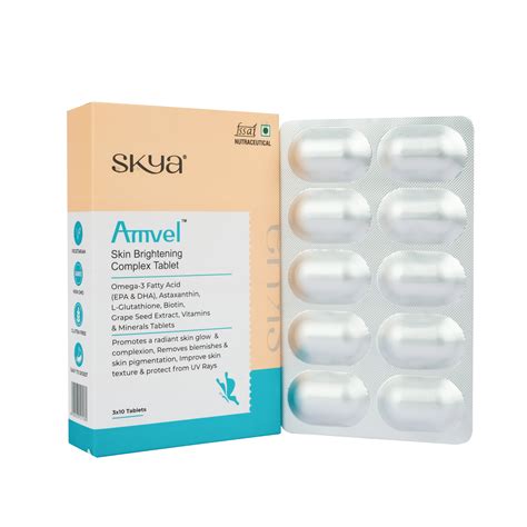 Skin Brightening Complex Tablet | Skin Brightening Medicine – SKYA