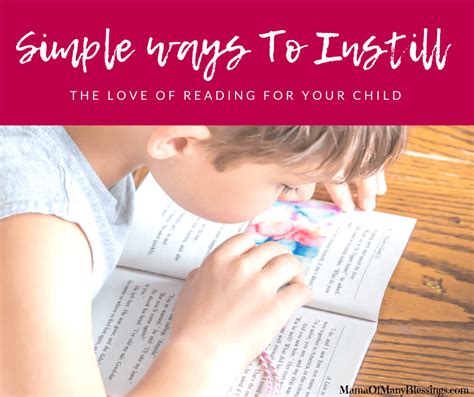 Growing up I loved reading and now I want to instill that love in my ...