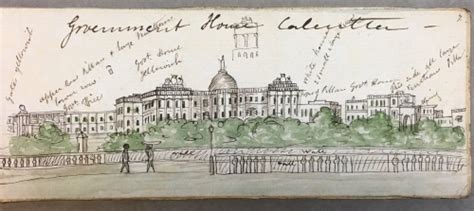 Glimpses of sketches by an unknown artist in 1849 showing landmarks in ...