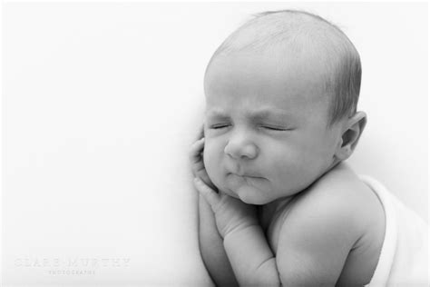 A Newborn Photo Shoot With A 4 Week Old Baby Boy
