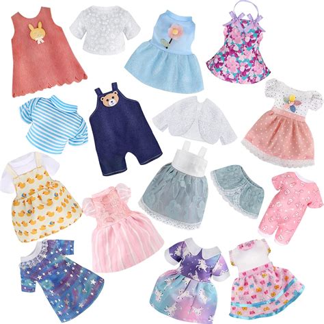 Girl Doll Clothes and Accessories 12 Sets Doll Clothes for 12 Inch ...