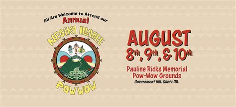 Annual Nesika Illahee Pow-Wow, NE Government Hill Dr, Siletz, OR 97380 ...